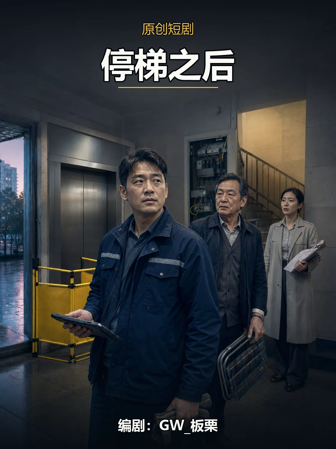 《停梯之后》封面