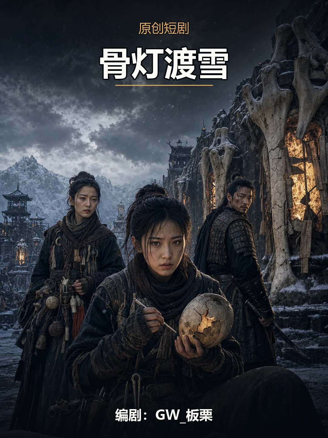 《骨灯渡雪》封面