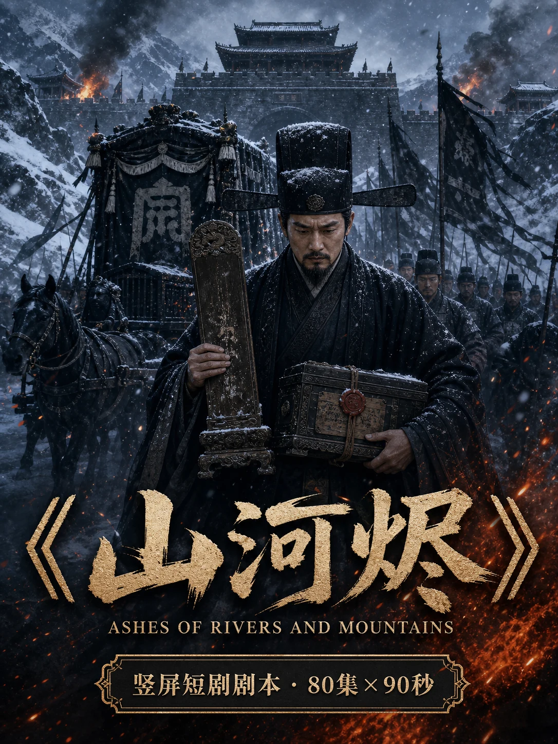 《山河烬》封面